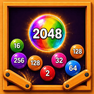 2048 Drop balls