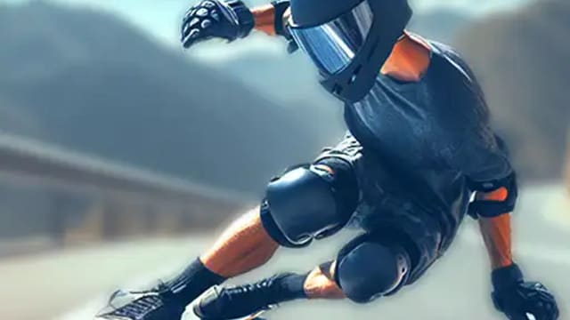 Downhill racer