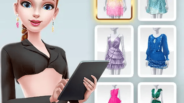 Become a Super Stylist girl in a fashion show!
